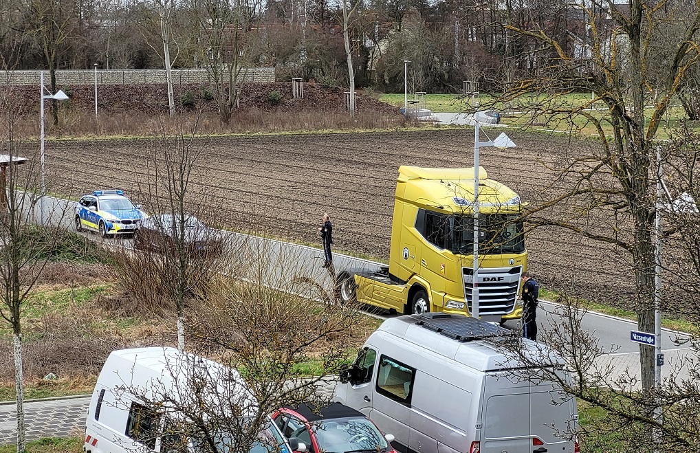 Parkflächen für LKW in Nürnberg ein Ärgernis für Anwohner